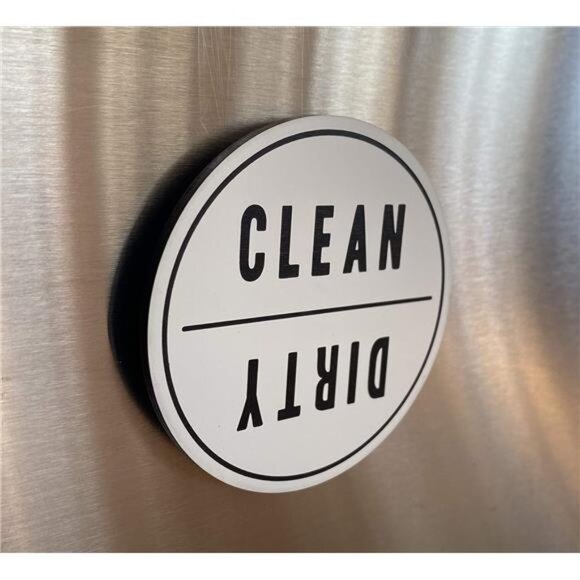 Clean Dirty Dishwasher Magnet - Picture 2 of 8